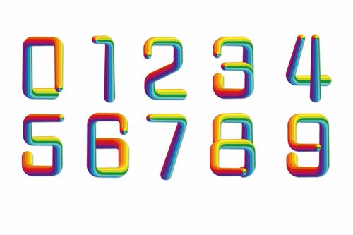 創意數字藝術字 立體免摳素材與現代設計的融合之道